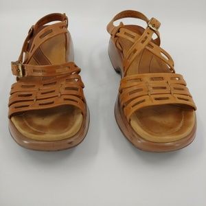 Dansko sandals strappy size 37